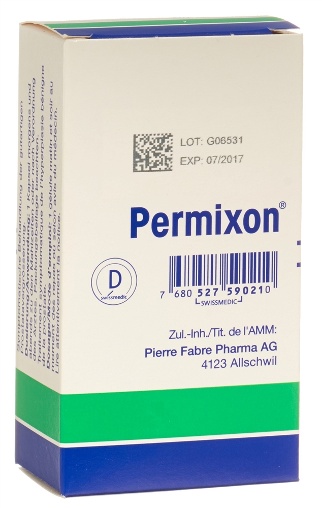 Permixon, Kapseln