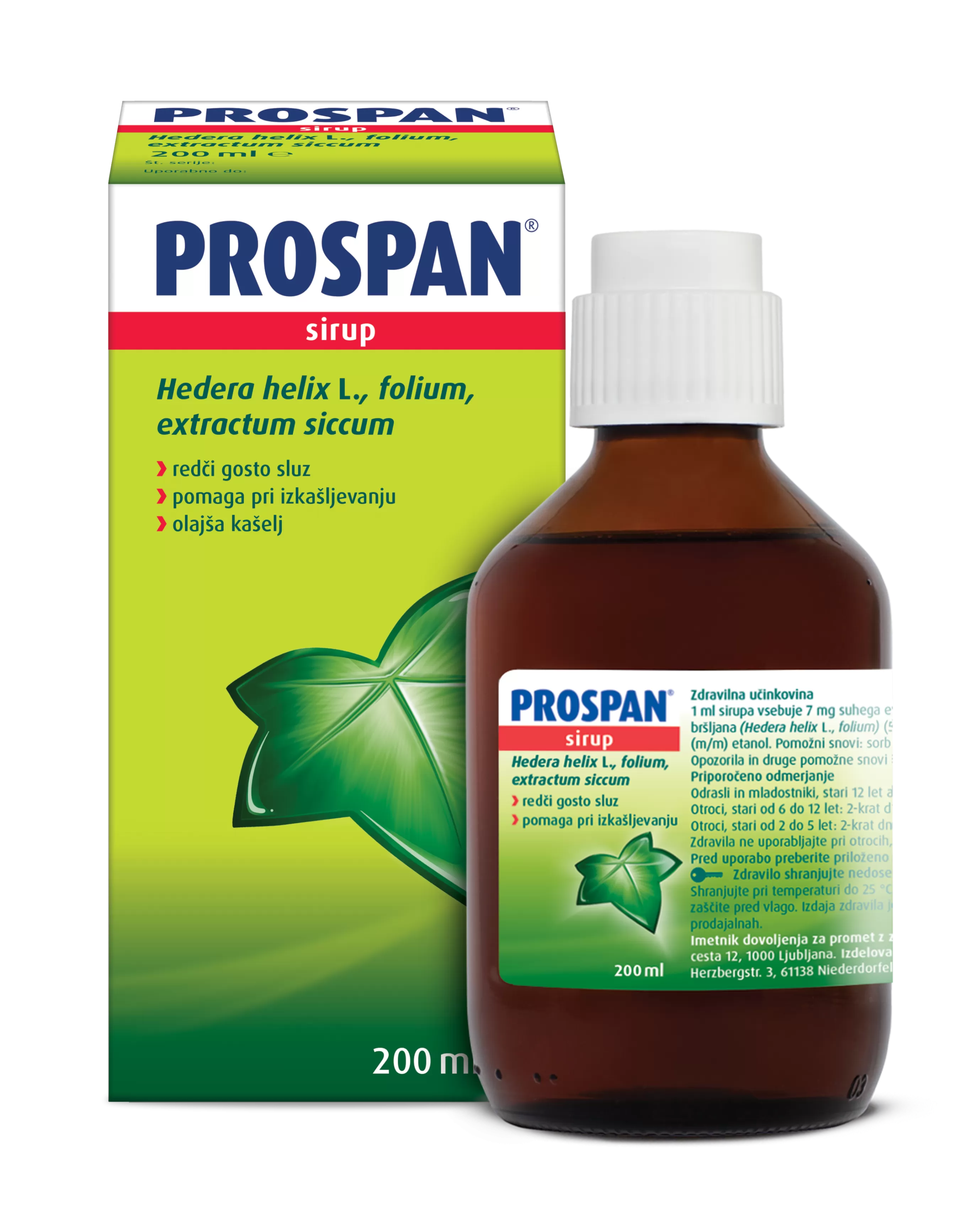 Prospan Hustensaft, Sirup