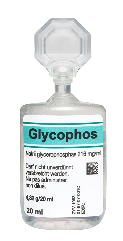 GLYCOPHOS sol perf 20 amp 20 ml