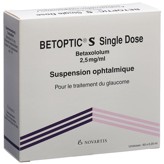 Betoptic-S Single Dose, Augentropfensuspension
