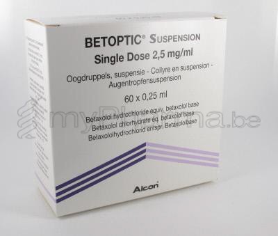 Betoptic-S Single Dose, Augentropfensuspension