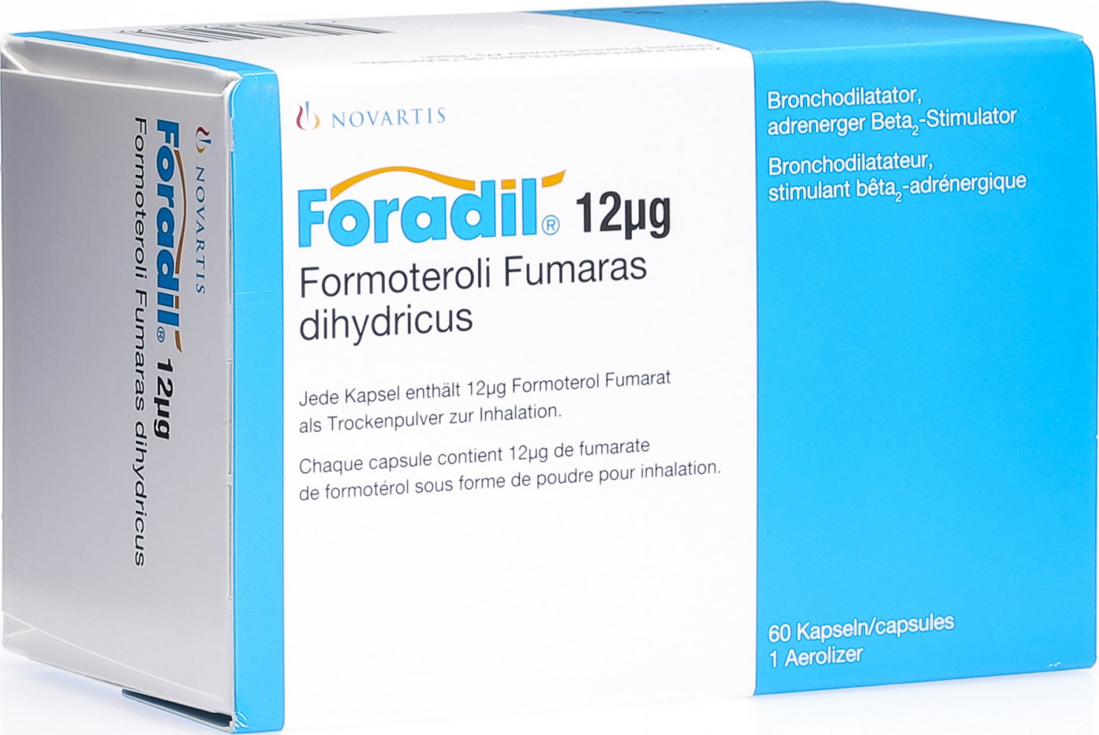 Foradil 12 mcg, Trockenpulver-Kapseln zur Inhalation