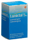 LAMICTAL cpr disp 5 mg fl 60 pce