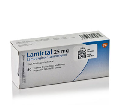 LAMICTAL cpr disp 25 mg 56 pce