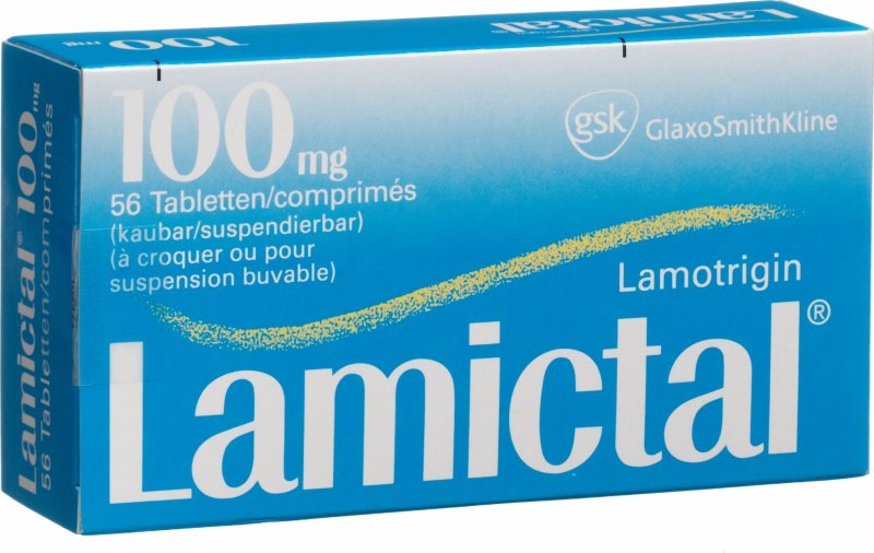 LAMICTAL cpr disp 100 mg 56 pce