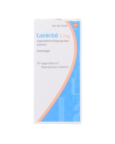 Lamictal 2 mg, Tabletten (suspendierbar/kaubar)