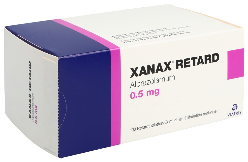 XANAX retard cpr ret 0.5 mg 100 pce