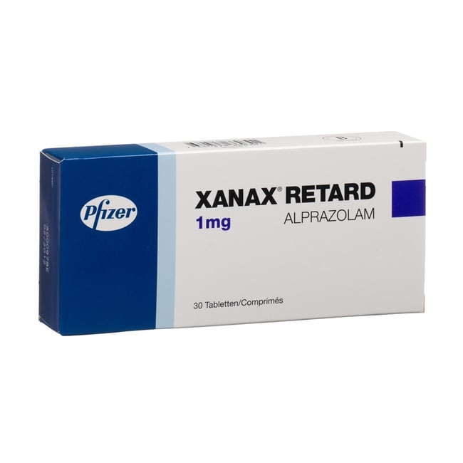 Xanax retard 1 mg, Retardtabletten