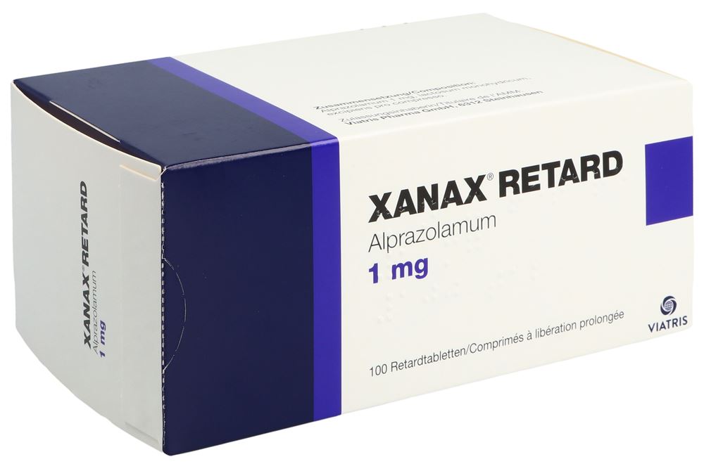 XANAX retard cpr ret 1 mg 100 pce