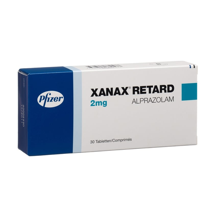 Xanax retard 2 mg, Retardtabletten