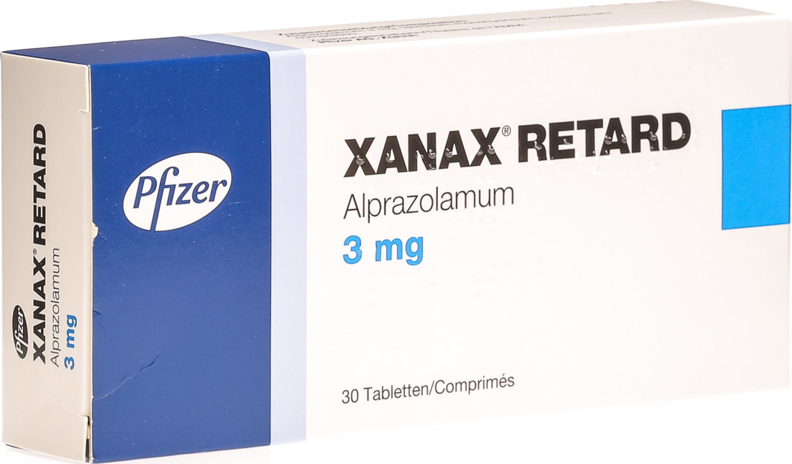 Xanax retard 3 mg, Retardtabletten