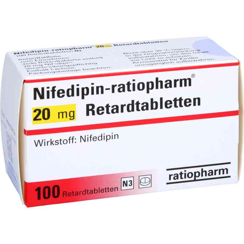 Nifedipin-Mepha 20 retard, Depotabs