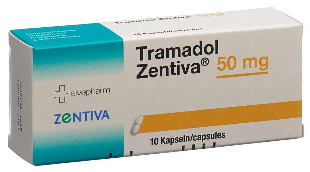 TRAMADOL Zentiva caps 50 mg 10 pce