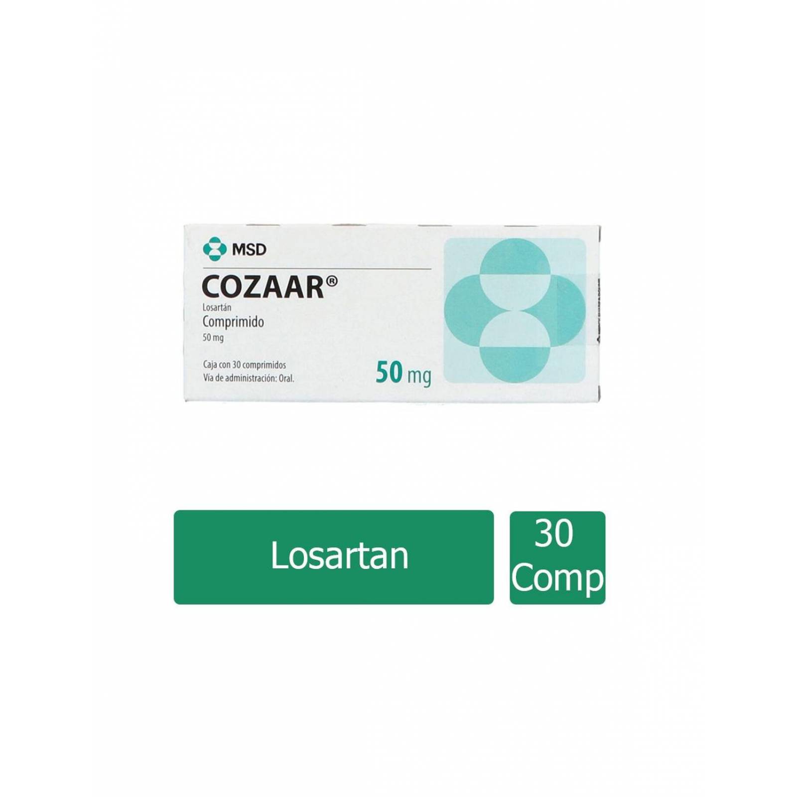 Cosaar 50, Filmtabletten