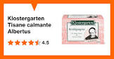 Klostergarten Beruhigungstee Albertus, Arzneitee