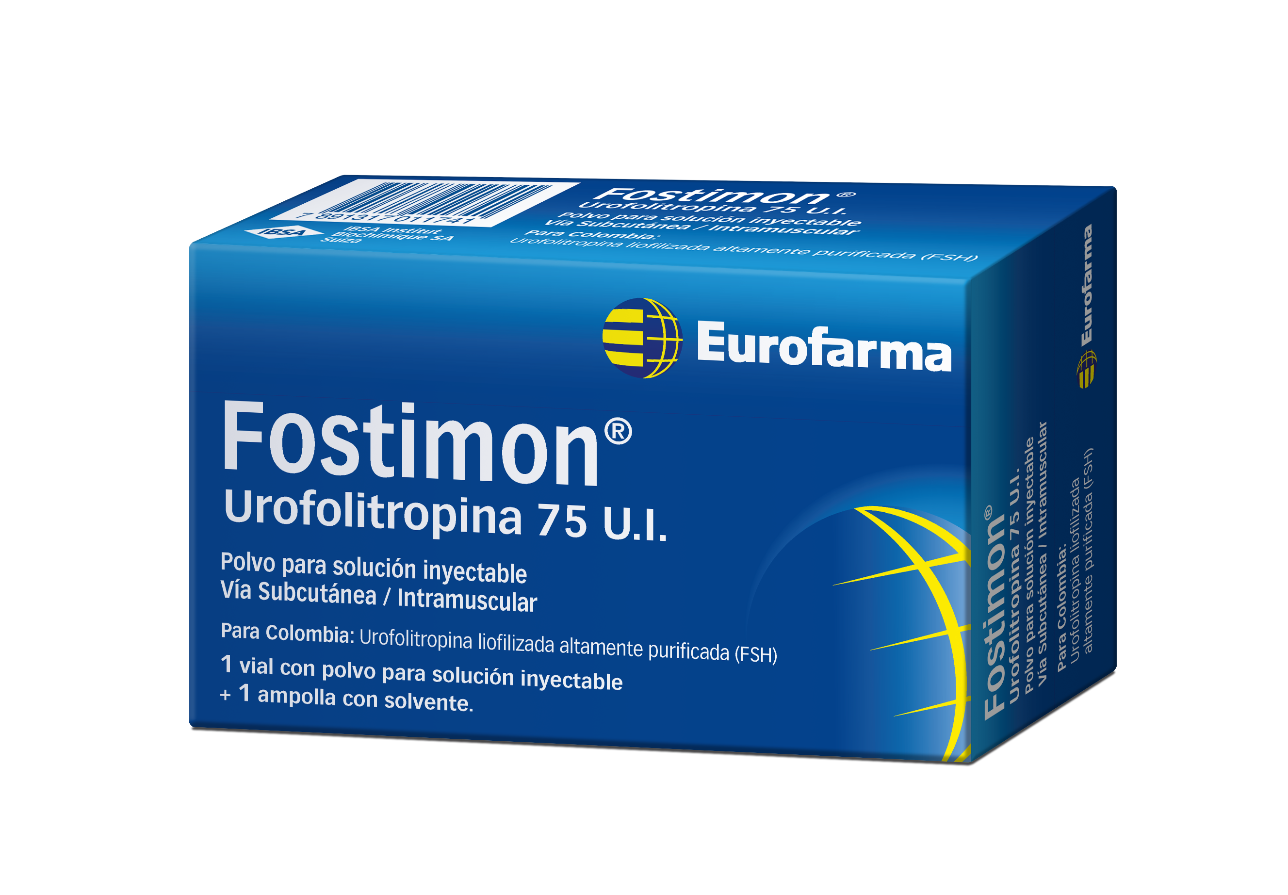 Fostimon 225 U.I., preparazione iniettabile i.m., s.c. (fiala con solvente)