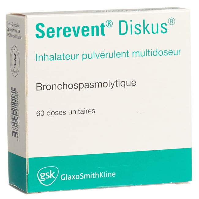 Serevent Diskus, Multidosen-Pulverinhalator