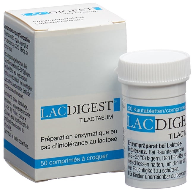 Lacdigest, Kautabletten