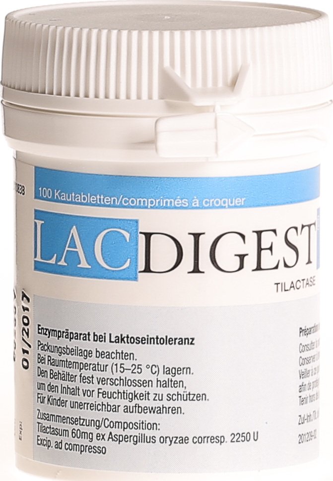 Lacdigest, Kautabletten