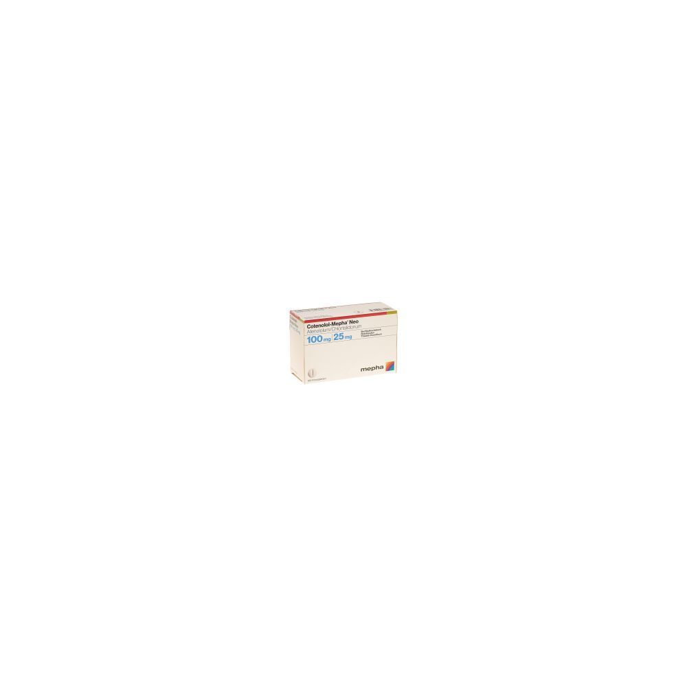 COTENOLOL Mepha Neo cpr pell 100/25 100 pce
