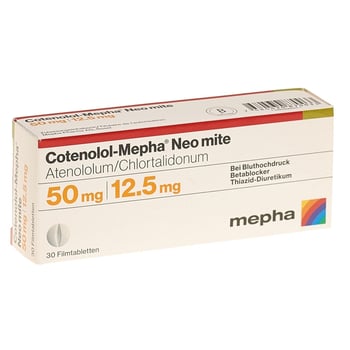 COTENOLOL Mepha Neo mite cpr pell 50/12.5 30 pce