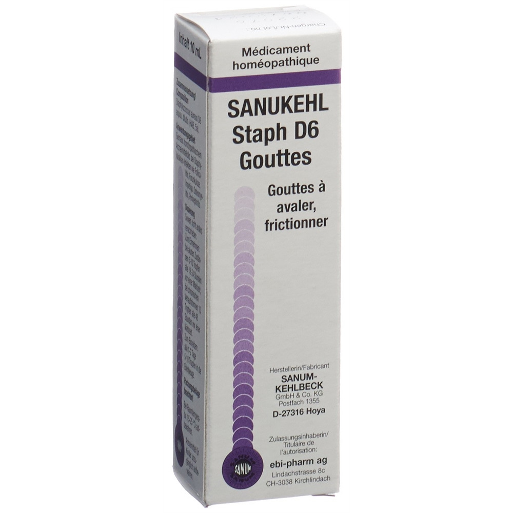Sanukehl Strep D6, Tropfen zum Einnehmen und Einreiben