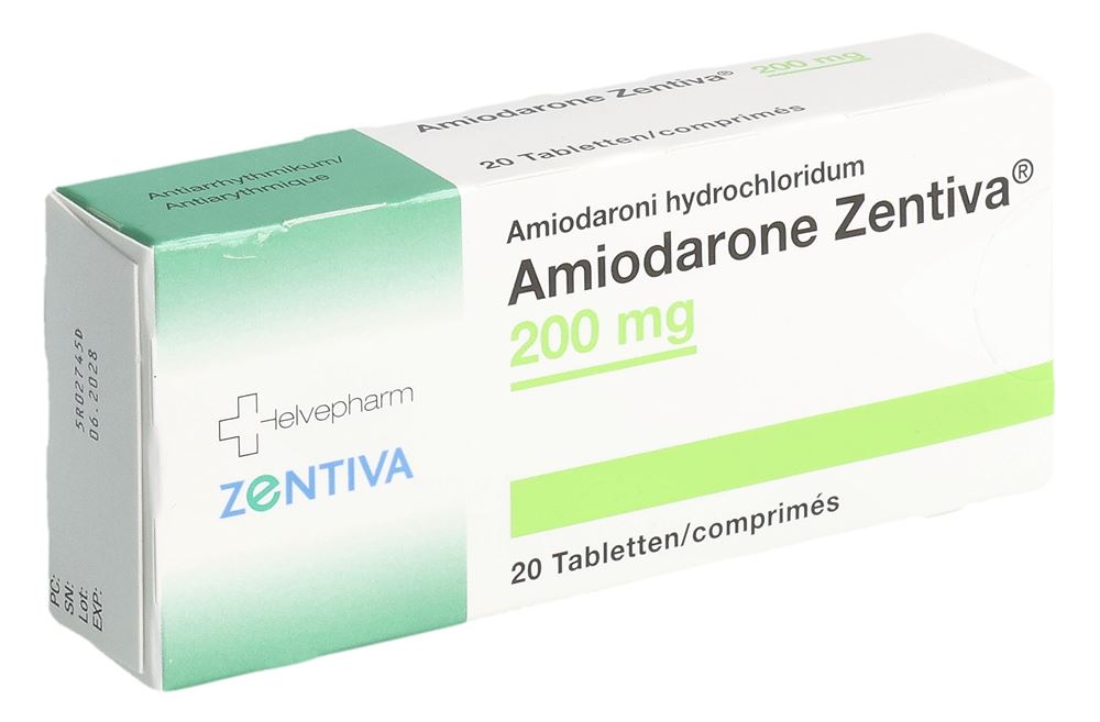 AMIODARONE Zentiva cpr 200 mg 20 pce