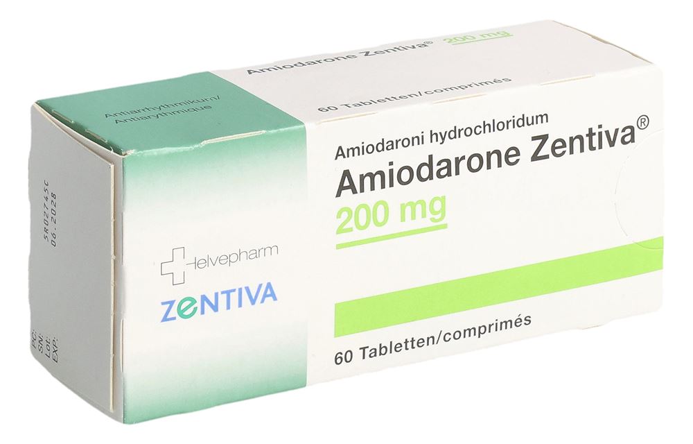 AMIODARONE Zentiva cpr 200 mg 60 pce