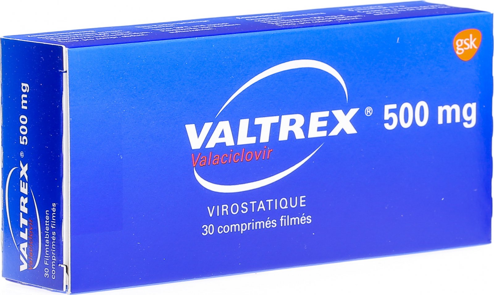 VALTREX cpr pell 500 mg 30 pce