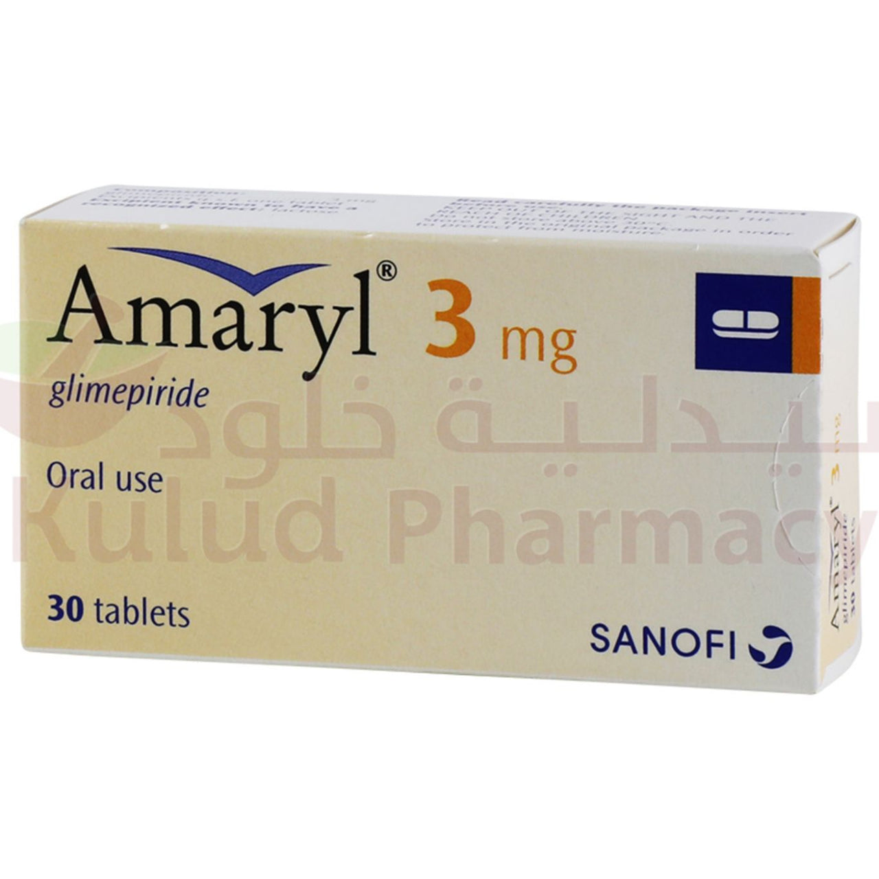 AMARYL cpr 3 mg 30 pce