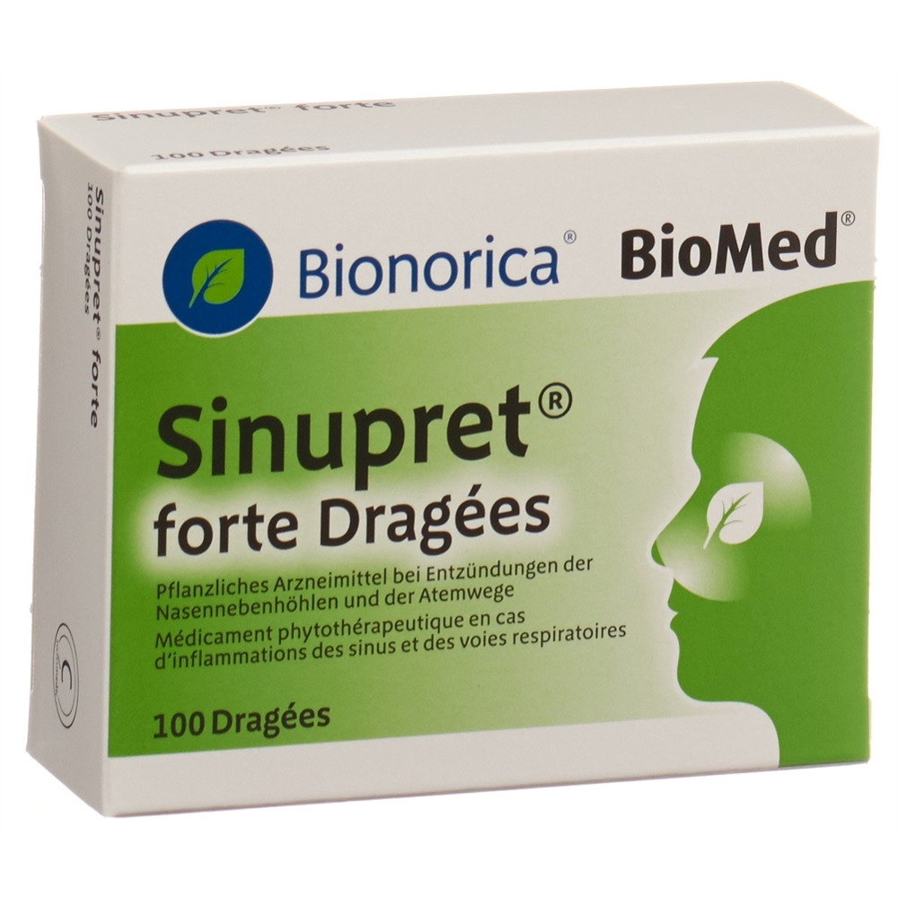 Sinupret forte, Dragées