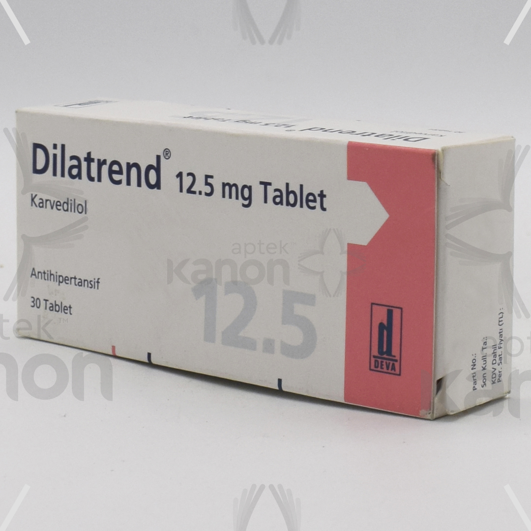 DILATREND cpr 12.5 mg 30 pce