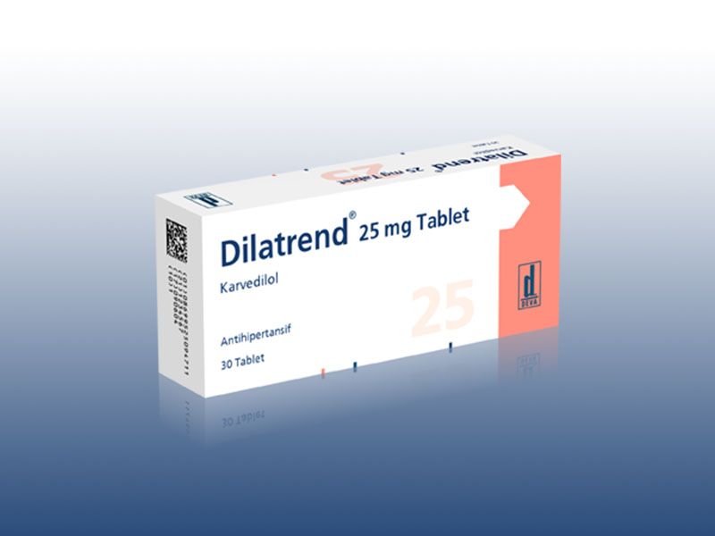 DILATREND cpr 25 mg 30 pce