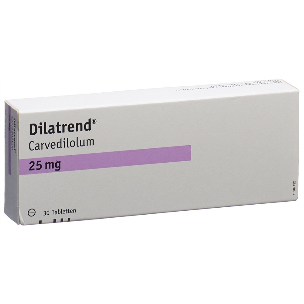 DILATREND cpr 25 mg 30 pce
