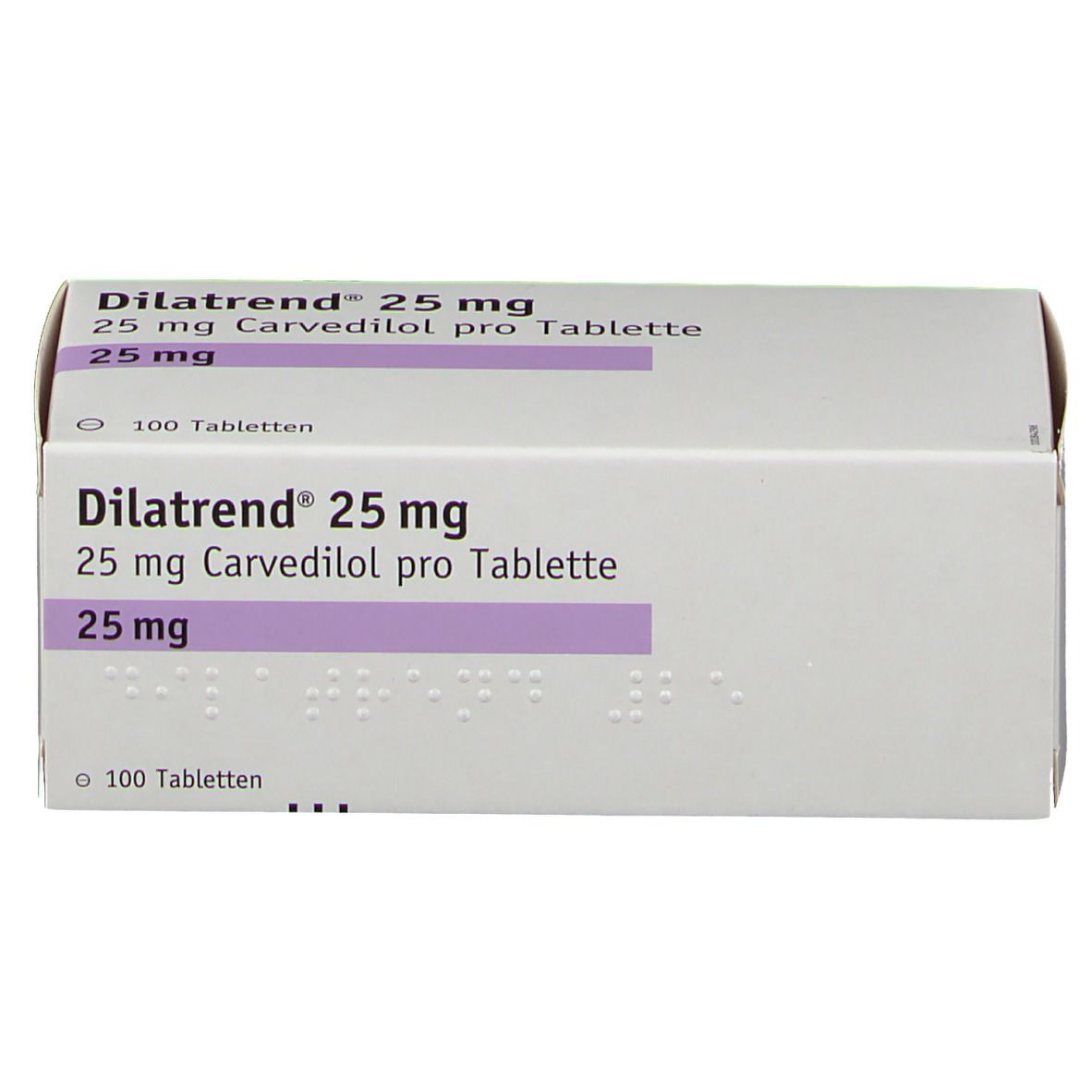 DILATREND cpr 25 mg 100 pce