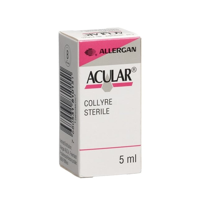 Acular, Augentropfen
