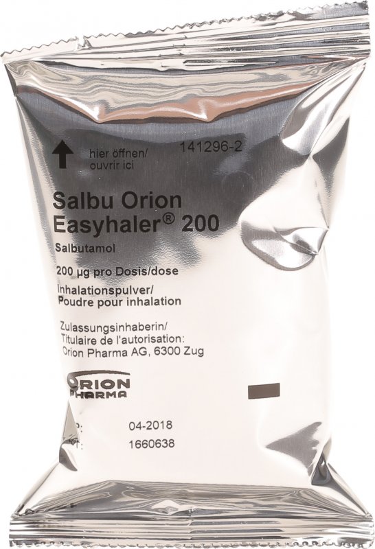 Salbu Orion Easyhaler 200, Pulver zur Inhalation