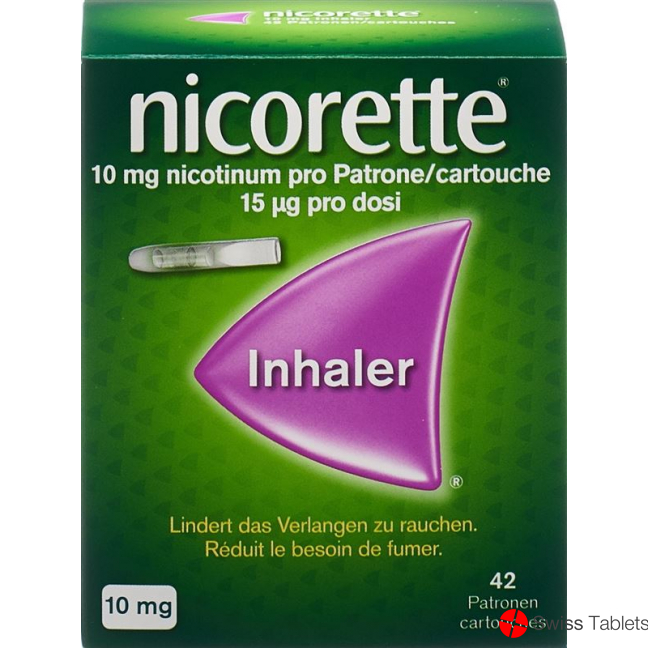 Nicorette 10 mg, Inhaler