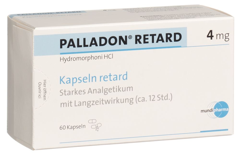 PALLADON Retard caps ret 4 mg 60 pce