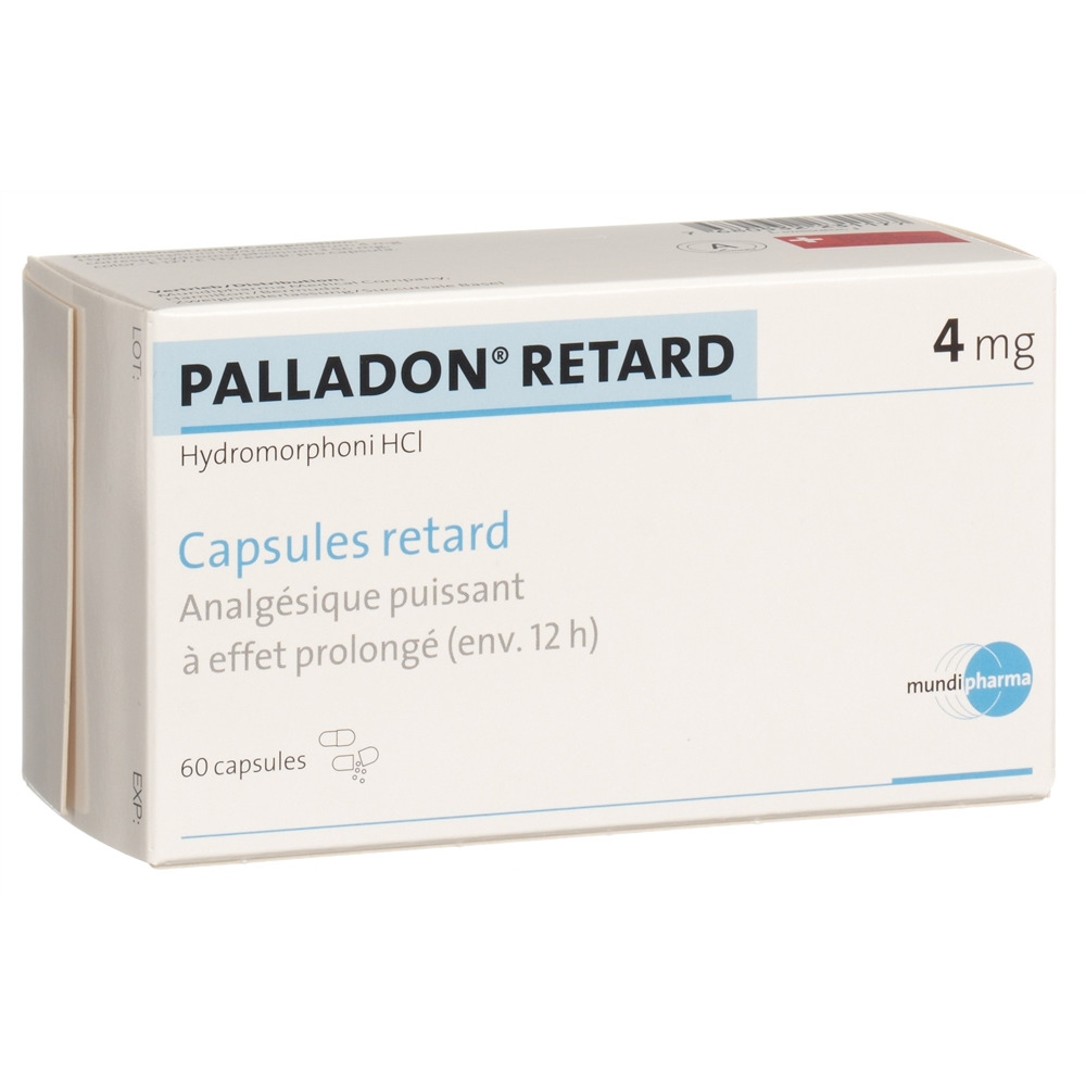 PALLADON Retard caps ret 4 mg 60 pce