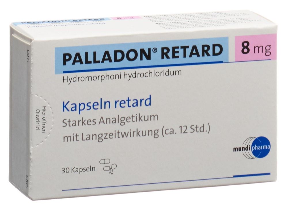 PALLADON Retard caps ret 8 mg 30 pce