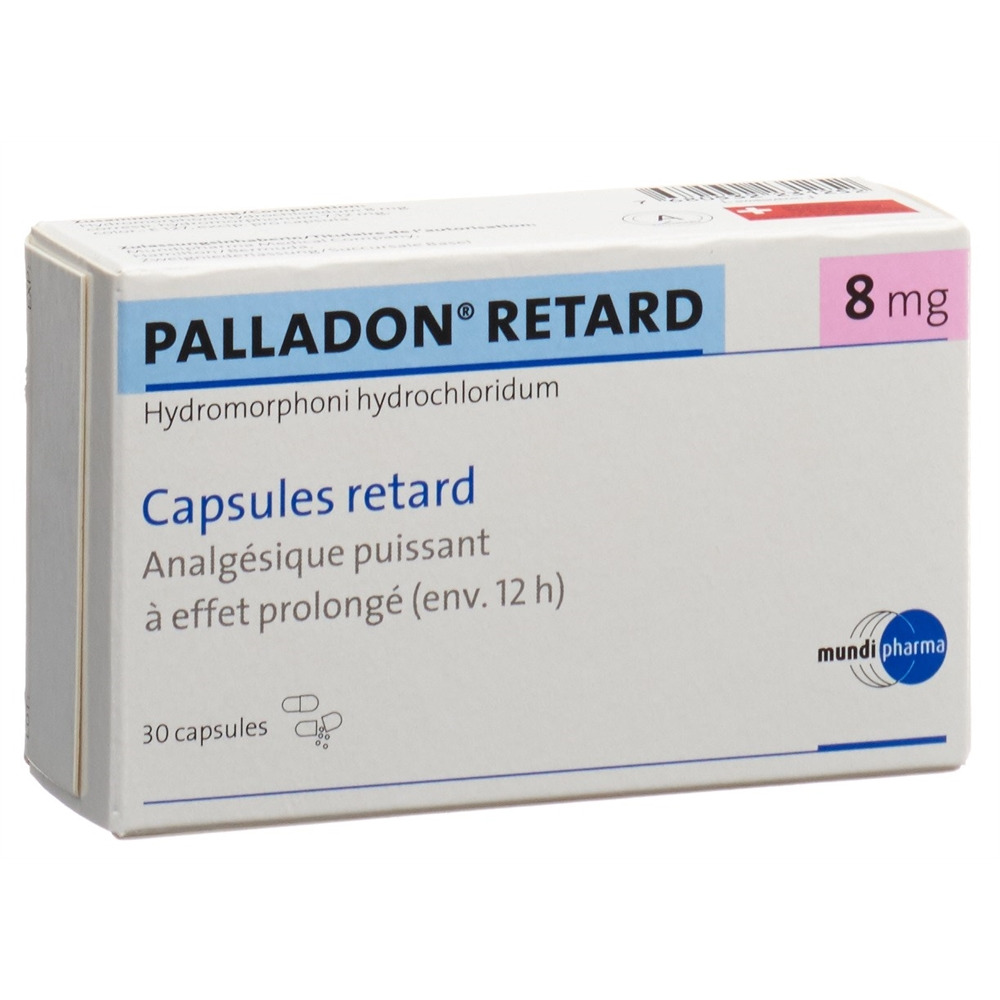 PALLADON Retard caps ret 8 mg 30 pce