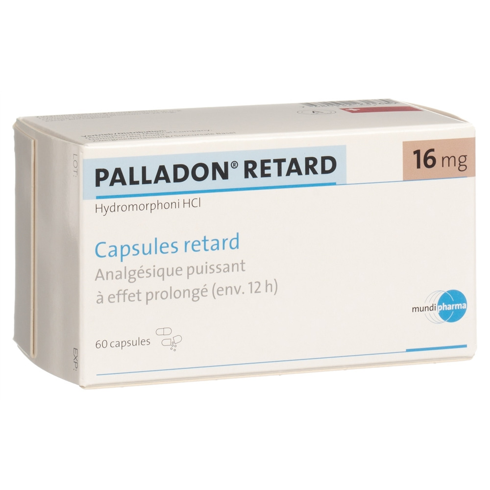 PALLADON Retard caps ret 16 mg 60 pce