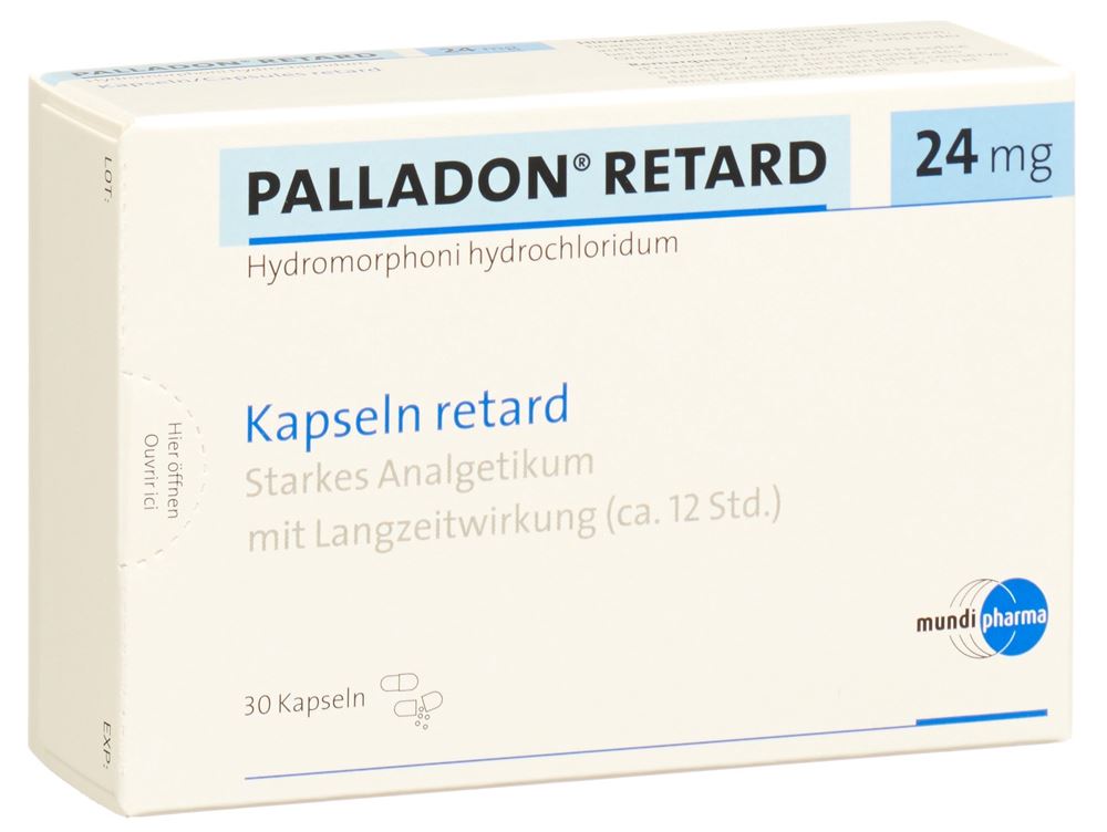 PALLADON Retard caps ret 24 mg 30 pce