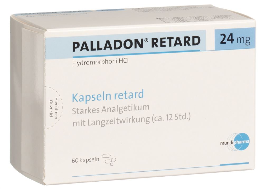 PALLADON Retard caps ret 24 mg 60 pce