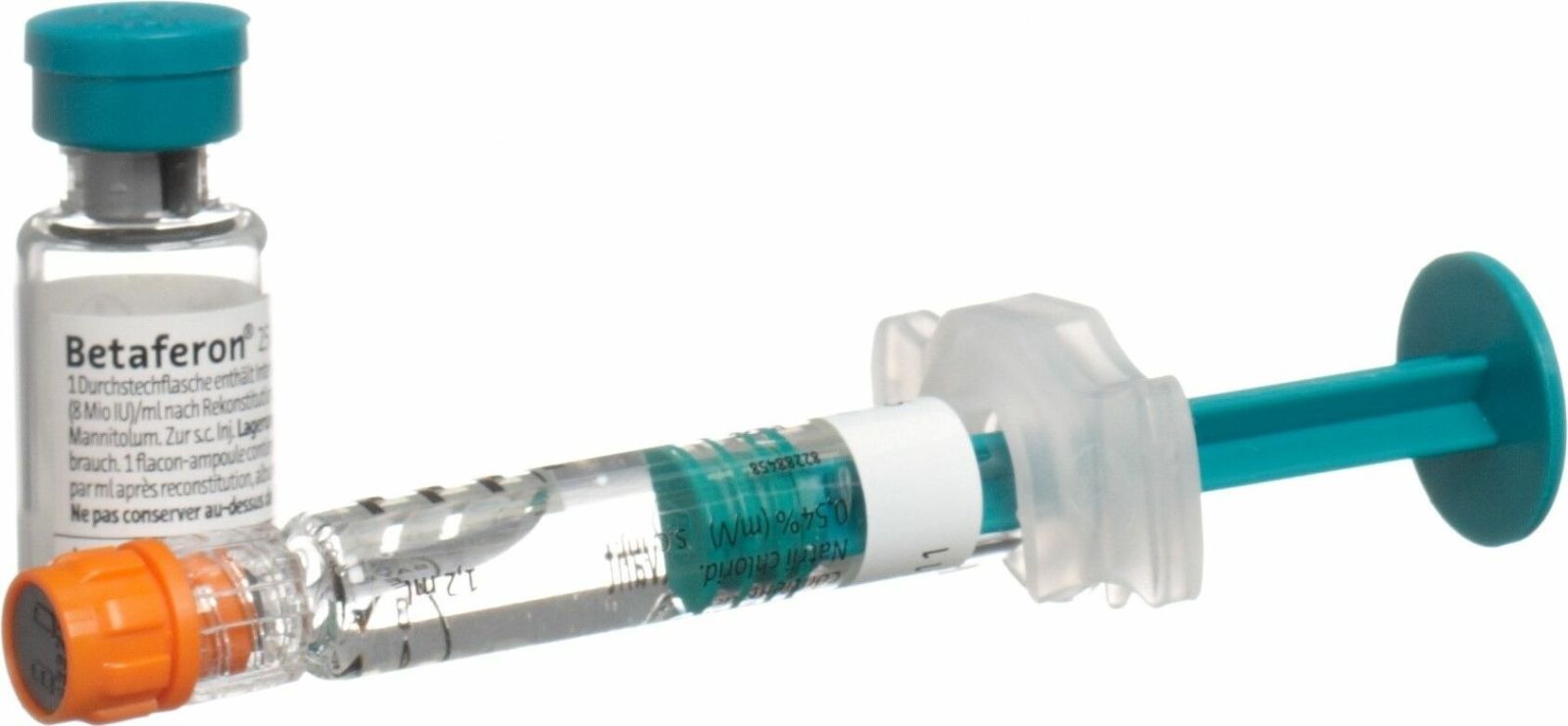 Betaferon, Pulver und Lösungsmittel zur Herstellung einer Injektionslösung