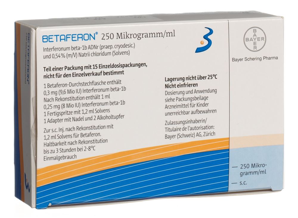 BETAFERON subst sèche c solv ser pré 15 pce