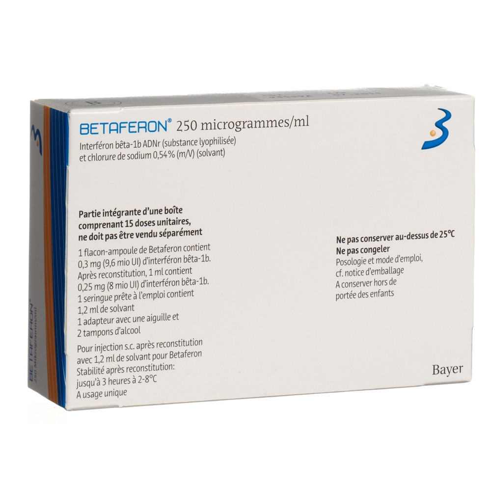 BETAFERON subst sèche c solv ser pré 15 pce