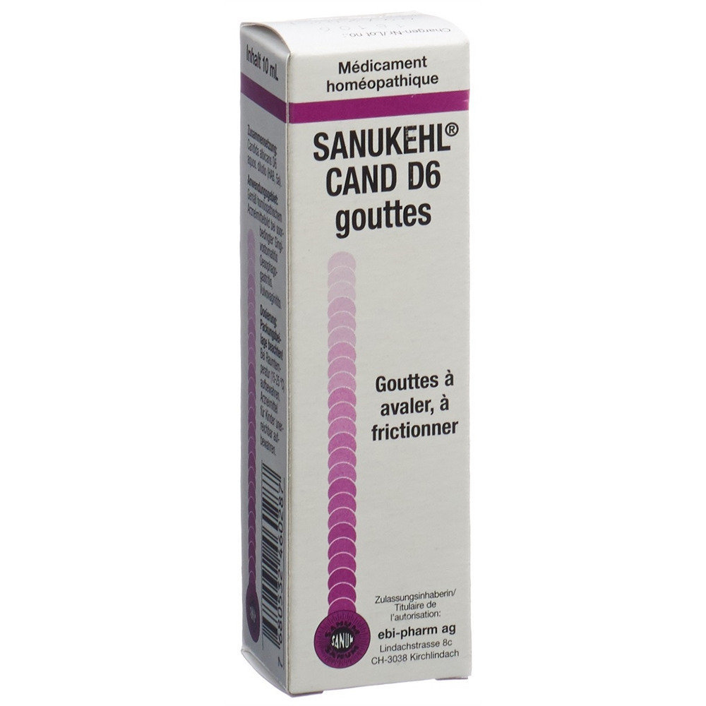 SANUKEHL Cand gouttes 6 D 10 ml