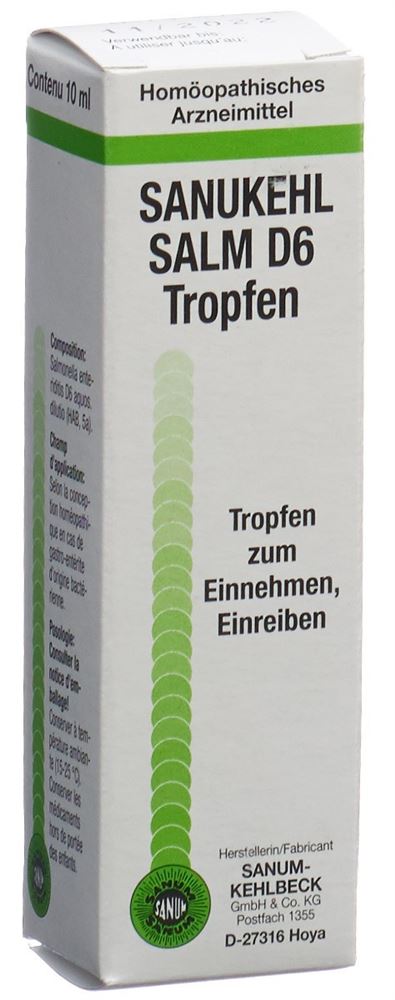 SANUKEHL Salm gouttes 6 D fl 10 ml